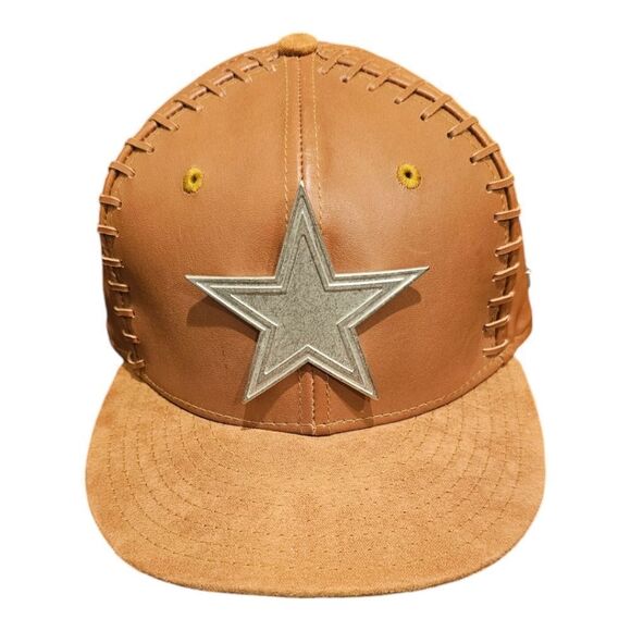 SOLD!! DALLAS COWBOYS NEW ERA  Leather Baseball Hat Cap - Picture 1 of 12